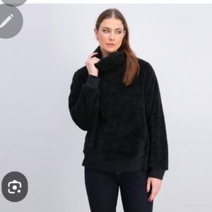 Cozy Black Turtleneck Sweater Sz M